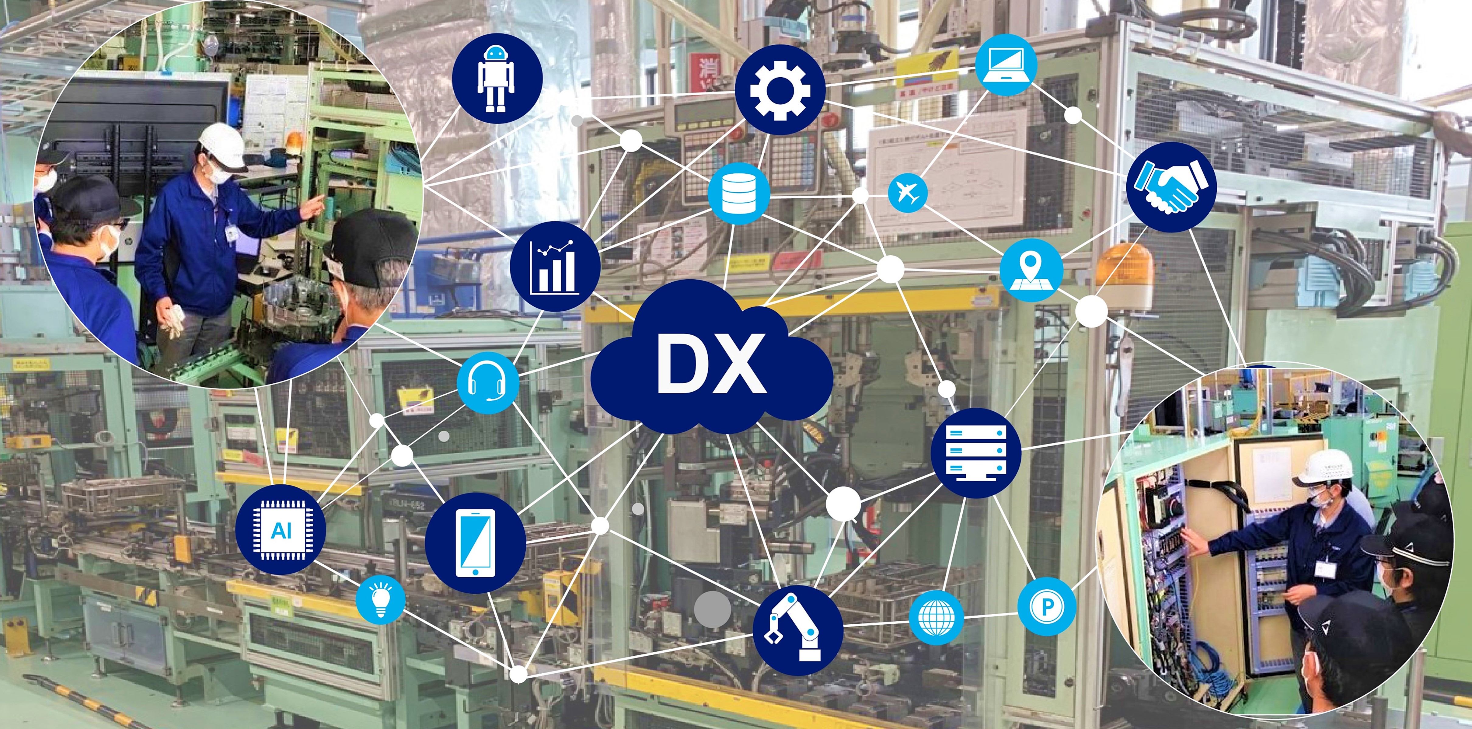DX Changes Production and Human Resources　
