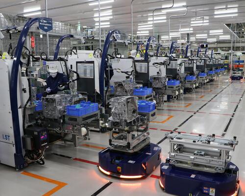 A Flexible Production Line Supporting Second-Generation eAxle