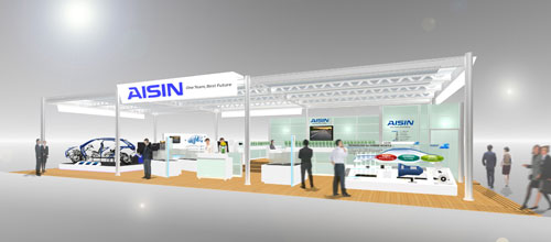 AISIN Group booth (image)
