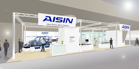 Aisin Group booth (Conceptual view)