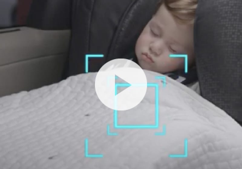 動画：子どもの車内放置検知システム