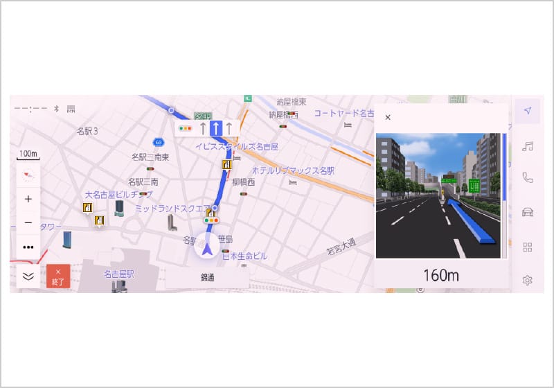 トヨタ・レクサス純正コネクティッドナビゲーション