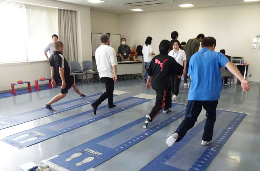 筋力アップ維持活動の様子