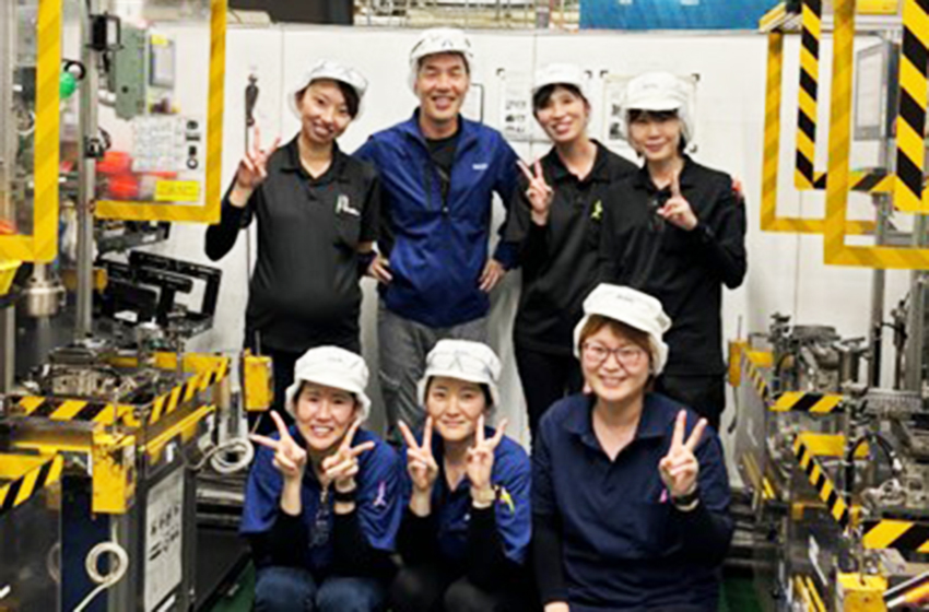 安城第1工場短時間勤務者ライン