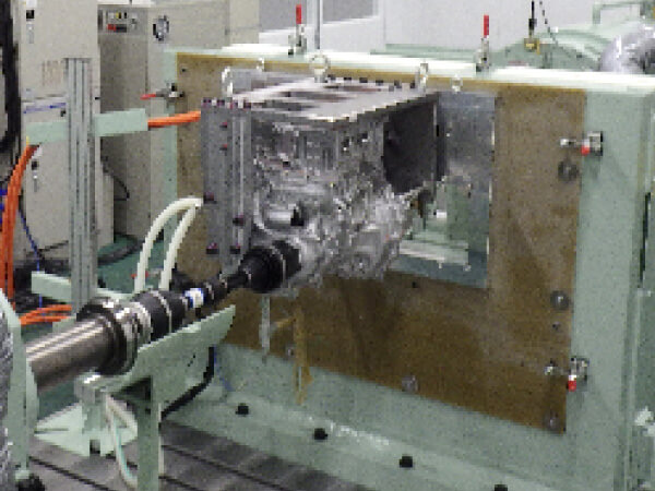Evaluation of durability of eAxle on a test bench