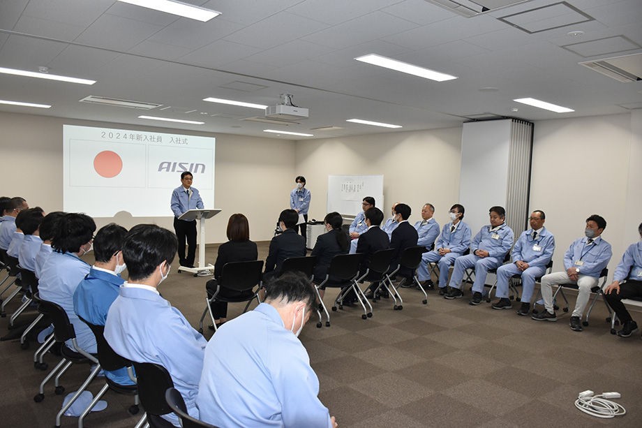 2024年度入社式1