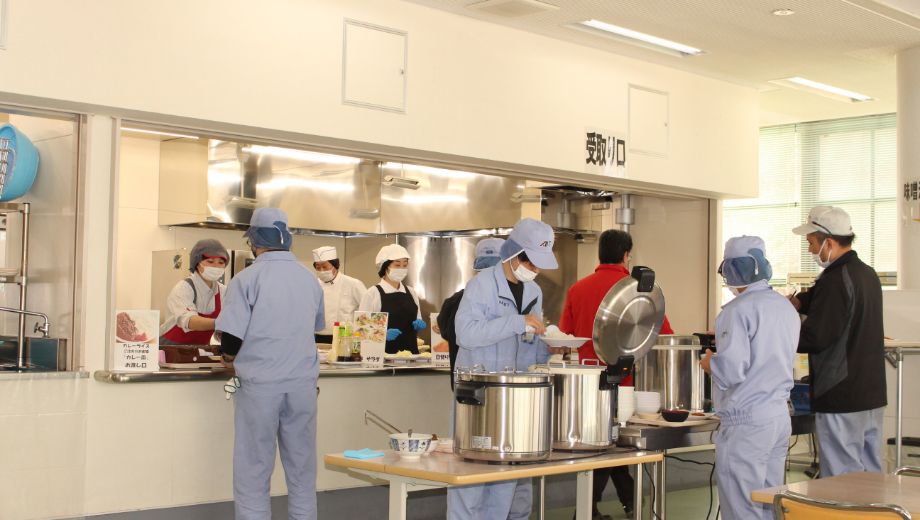 食堂の様子