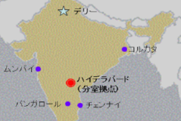 ハイデバラード拠点の地図