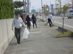 清掃活動（4月入善）