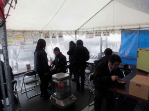 多くの方が来られました