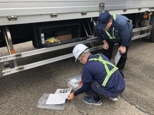 油漏れ8点セットの確認