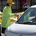 交通安全運動の様子③