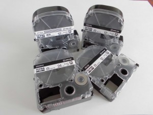 テプラテープ回収③