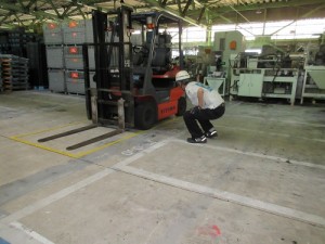 リフト競技会風景③