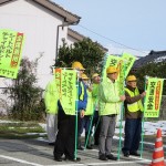 入善警察署前①