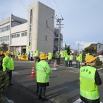 入善警察署前②