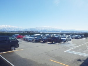 天気にも恵まれました