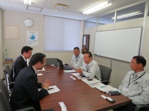 全国トラック協会様からの取材風景