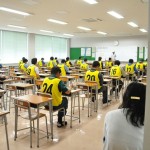 学科試験の様子