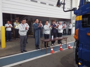 安全を祈願しました