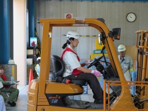 競技中　林選手