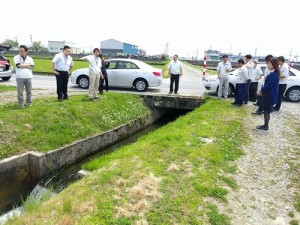 地下タンクからの油漏れ想定訓練