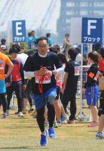 社長の稲垣も頑張りました