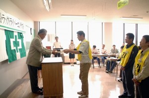 トレーラ部門優勝（飛弾選手）