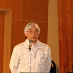 入善営業所　開会のあいさつ（米谷重役）
