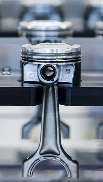 ピストンの製造の写真