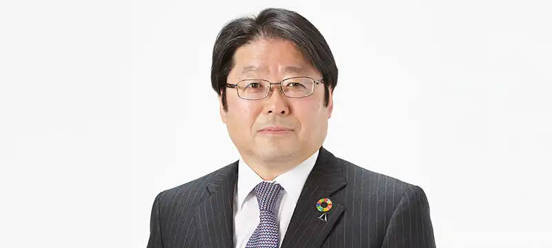 代表取締役社長　三城　伸五の写真