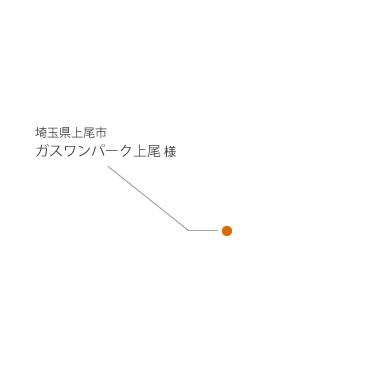 埼玉県上尾市 ガスワンパーク上尾様