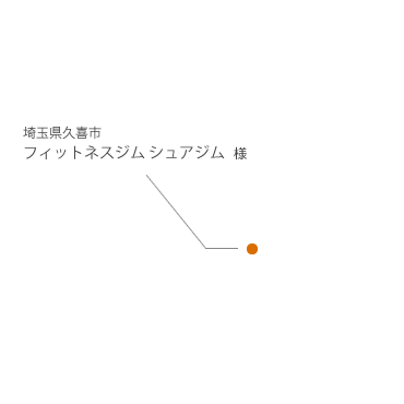埼玉県久喜市 フィットネスジム シュアジム 様