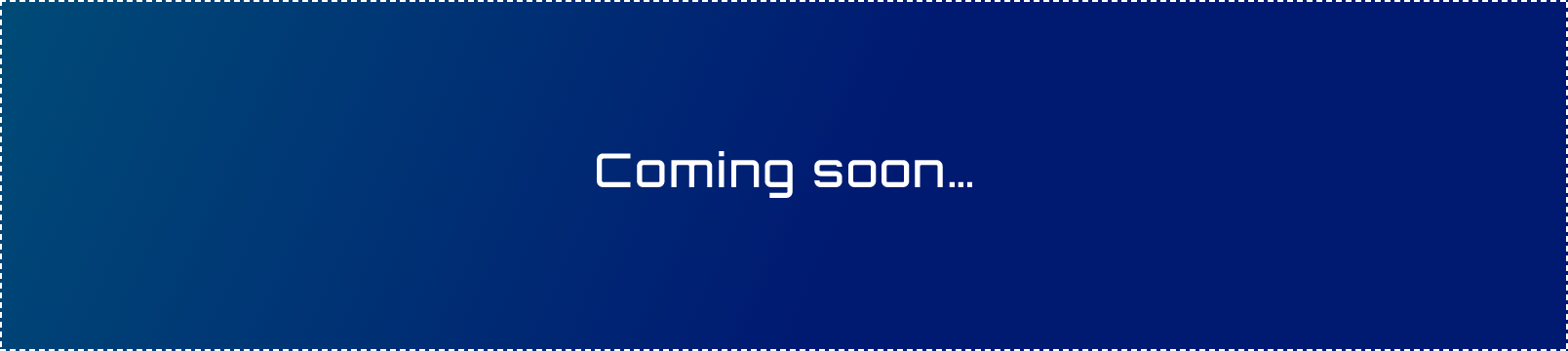 Coming soon…