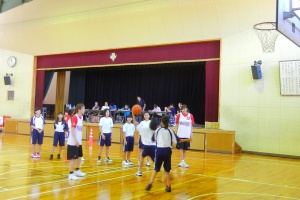 1対1の指導中