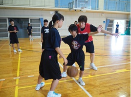 技術指導の様子