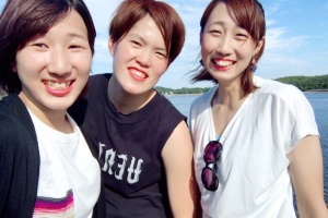 左からユウ、ヨウさん、アス