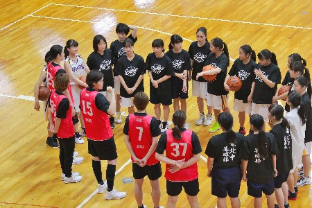 ウィングスの選手との交流会