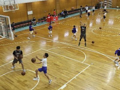 アレイオンズの選手との交流会