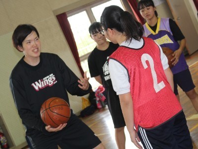 #15濱口選手の指導の様子
