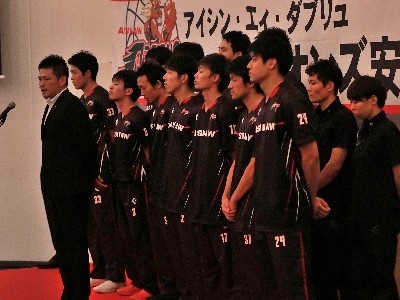 アレイオンズ　廣瀬ヘッドコーチの挨拶