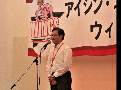尾﨑社長の挨拶