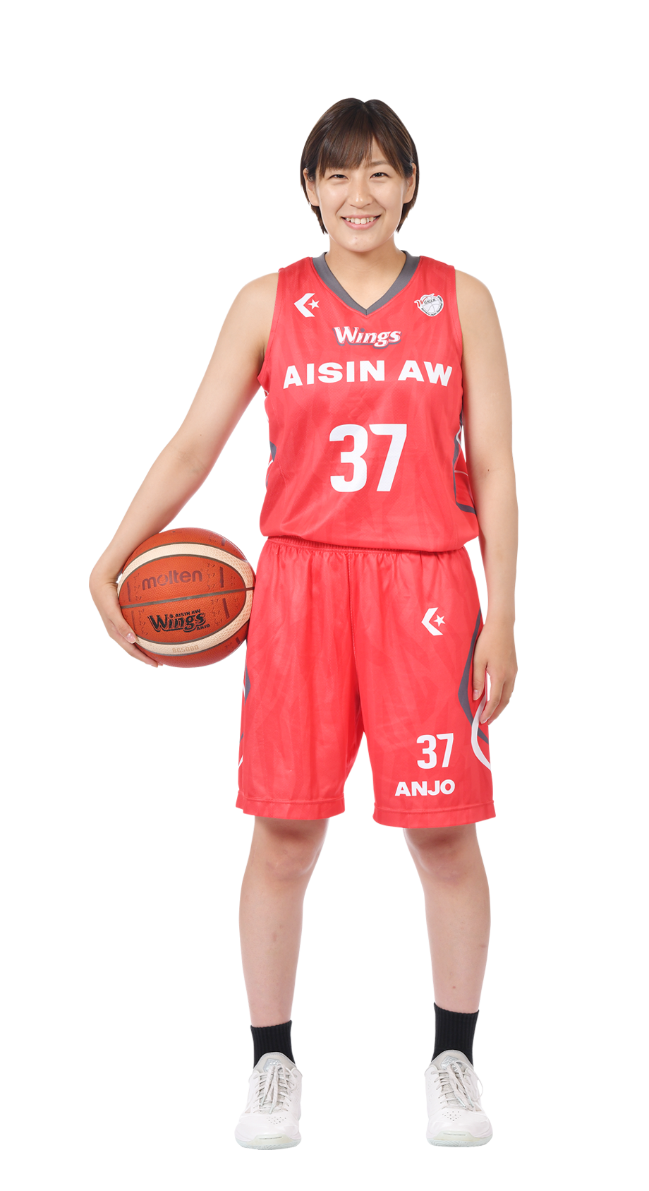 37 上長 美菜 選手一覧 メンバー ウィングス 女子バスケットボール 株式会社アイシン