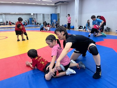 指導の様子（永本）
