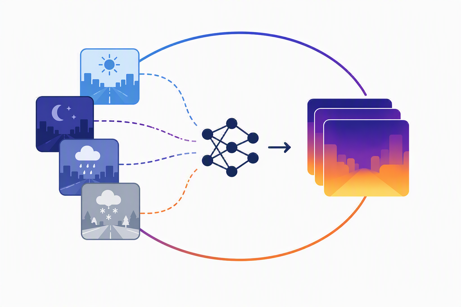 ULDepth: Unpaired Multi-Domain Learning for Robust Self-Supervised Depth Estimation